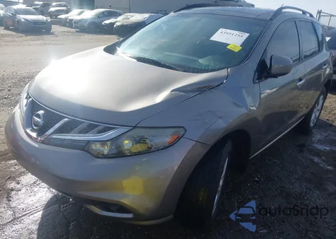 2012 Nissan Murano Sv z USA, uszkodzony, nr VIN JN8AZ1MW7CW205304